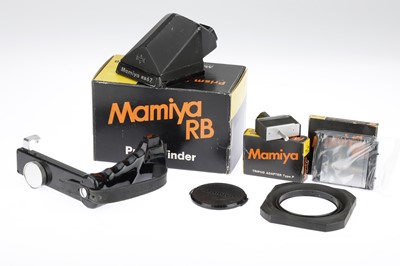 Lot 217 - A Selection of Mamiya Camera Accessories