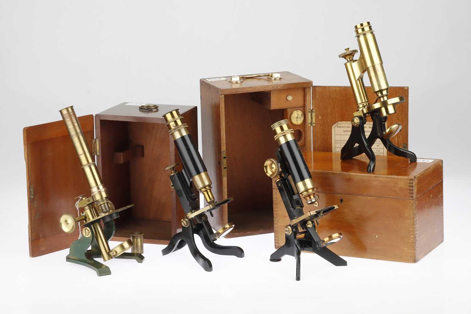 Lot 736 - Collection of Microscopes,