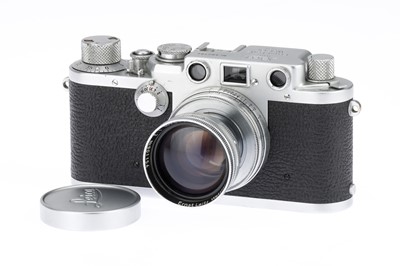 Lot 42 - A leica IIIf 35mm Rangefinder Camera