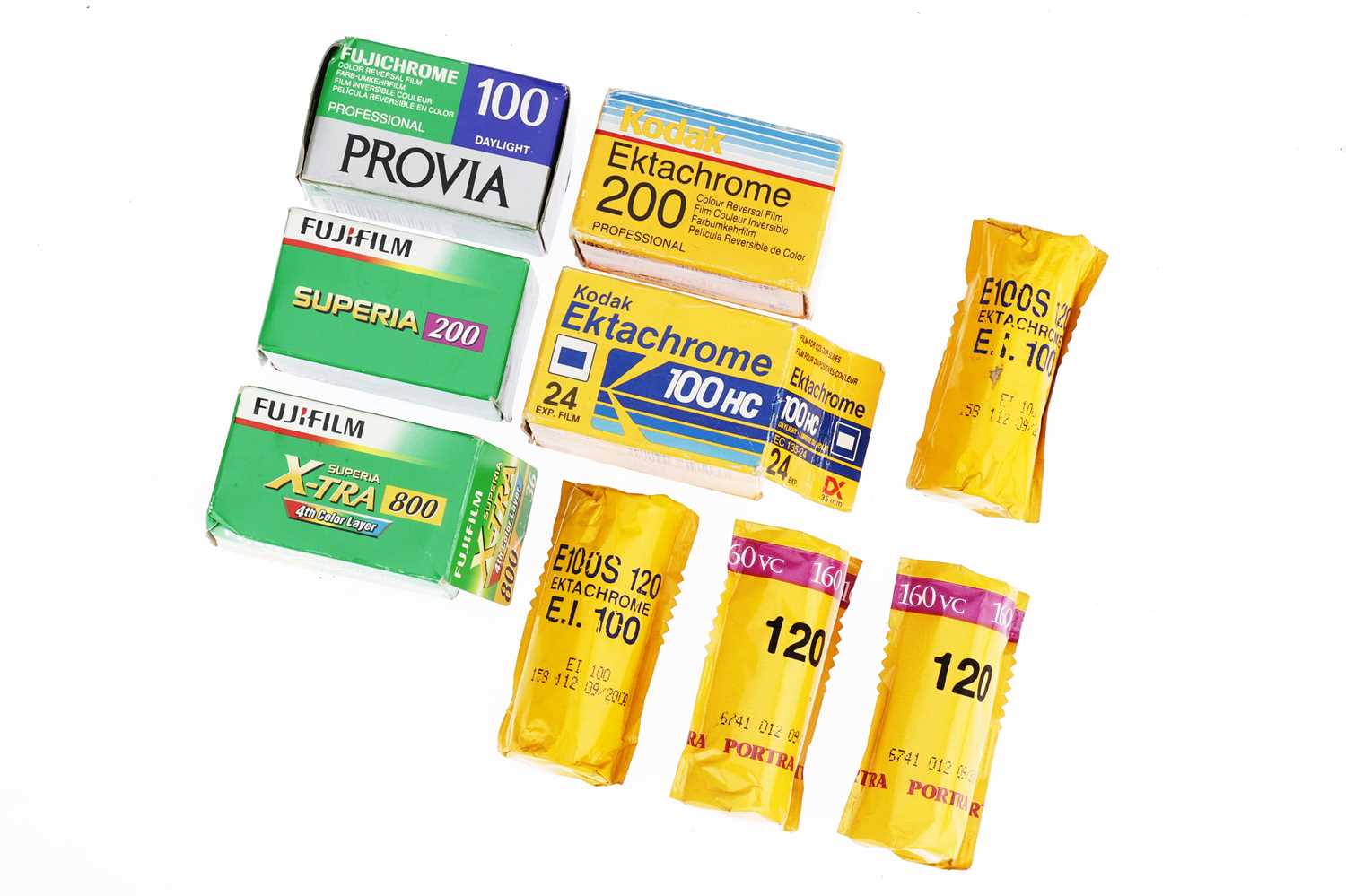Lot 655 - A Mixed Selection of Expired Camera Film,