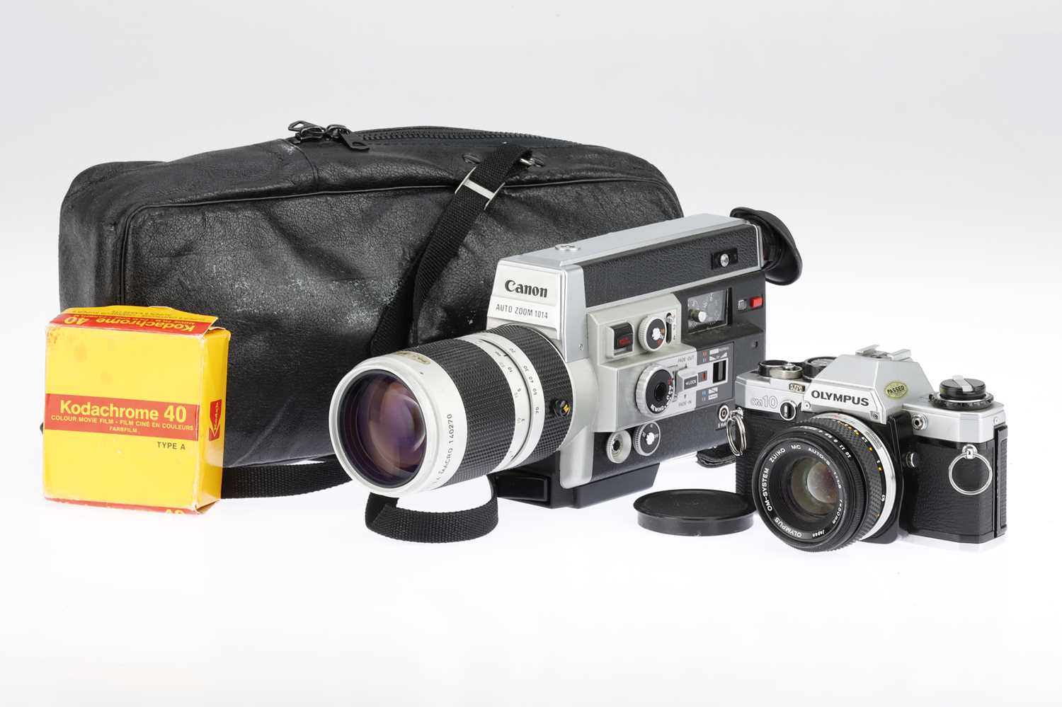 Lot 153 - An Olympus OM-10 SLR Film Camera