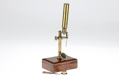 Lot 718 - Small Pocket Simple & Compound Microscope