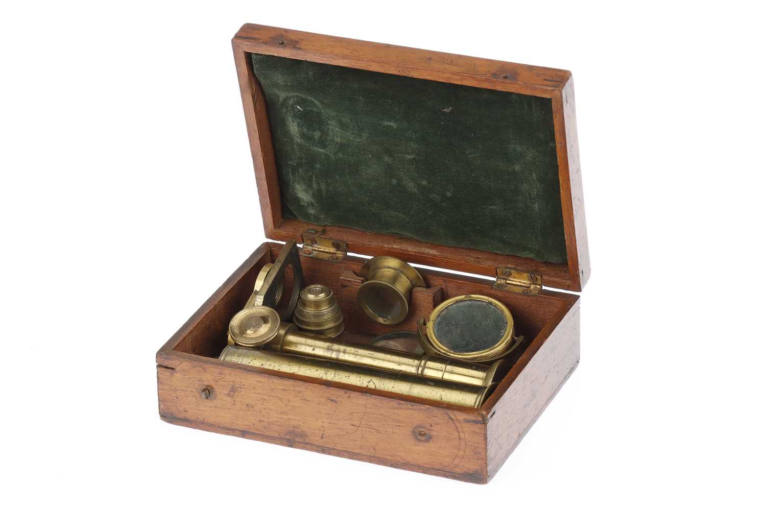 Simple Microscope Kit Lot 718 - Small Pocket Simple & Compound Microscope,
