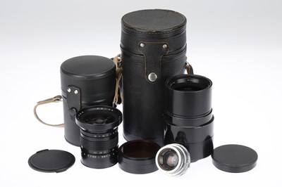 Lot 362 - Two Soviet Camera Lenses