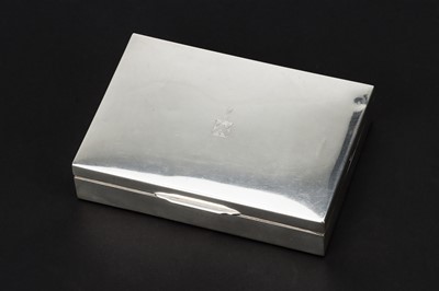 Lot 437 - Silver Cigarette Box