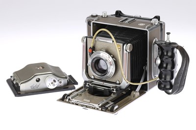 Lot 187 - A Linhof Technika IV 4x5 Large Format Folding Rangefinder Camera