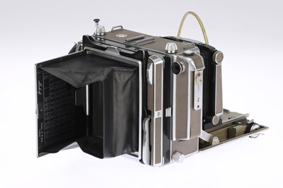 Lot 260 - A Linhof Technika IV 4x5 Large Format Folding Rangefinder Camera
