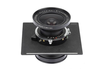 Lot 360 - A Schneider-Kreuznach Super-Angulon f/8 90mm Lens