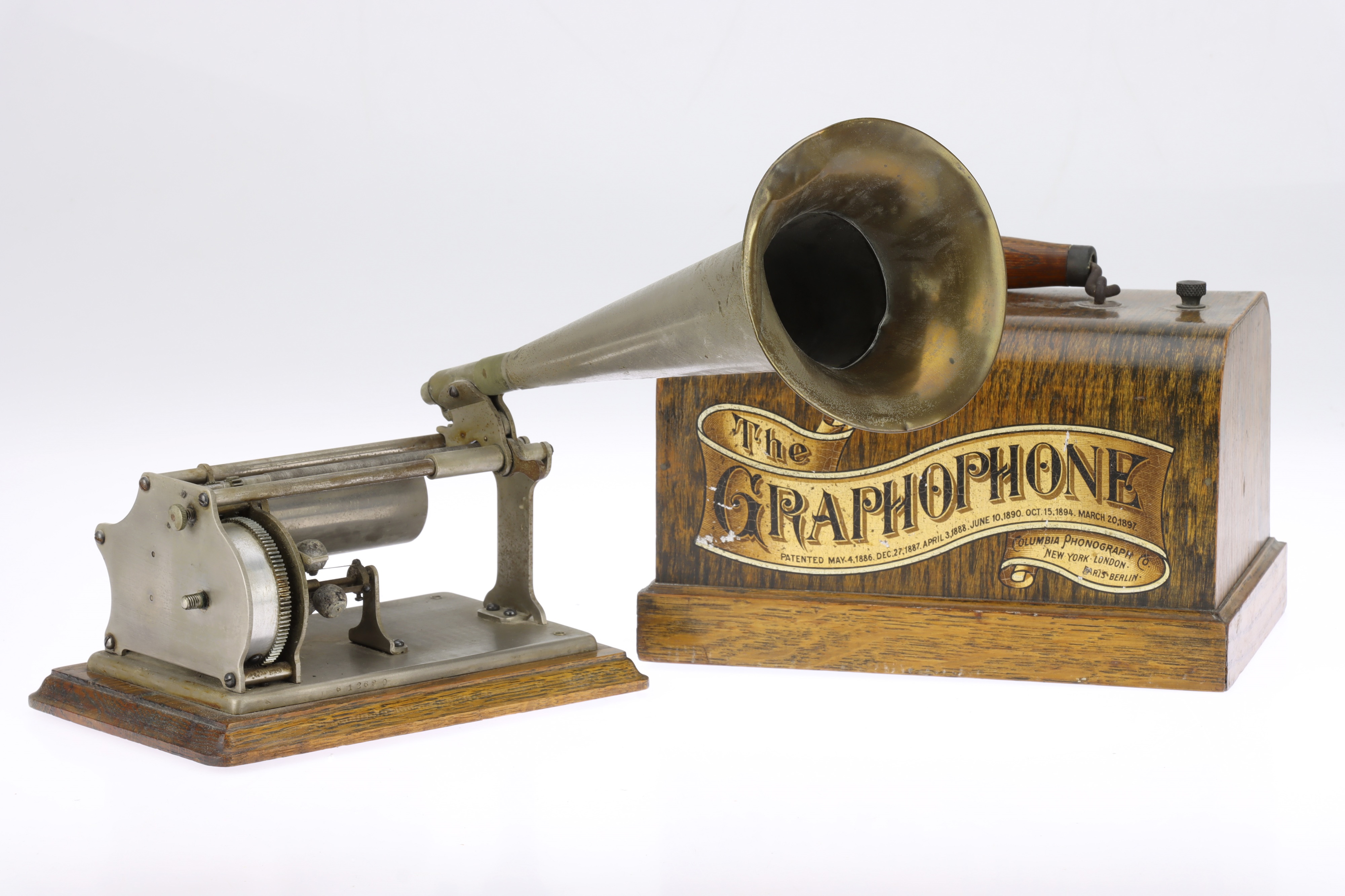 Lot 852 - Columbia Phonograph Graphophone,