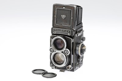 Lot 208 - A Rollei Rolleiflex 2.8 F Medium Format TLR Camera