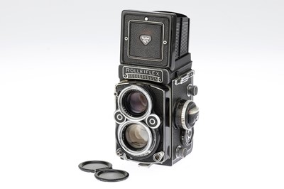 Lot 209 - A Rollei Rolleiflex 2.8 F Medium Format TLR Camera