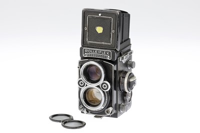 Lot 210 - A Rollei Rolleiflex 2.8 F Medium Format TLR Camera