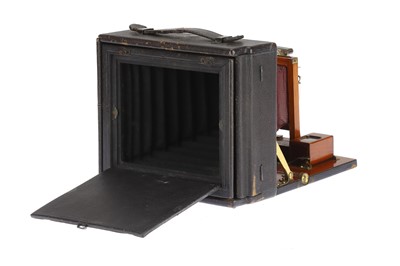 Lot 293 - A Rochester Optical Pony Premo SR Folding Plate Camera