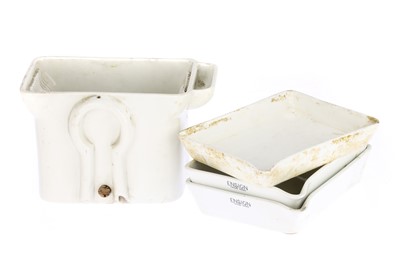 Lot 415 - A Group of Ceramic Photographic Processing Containers