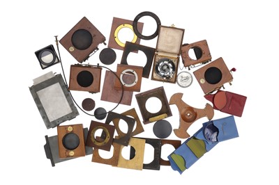 Lot 203 - A Collection of Mahogany-Era Camera Parts