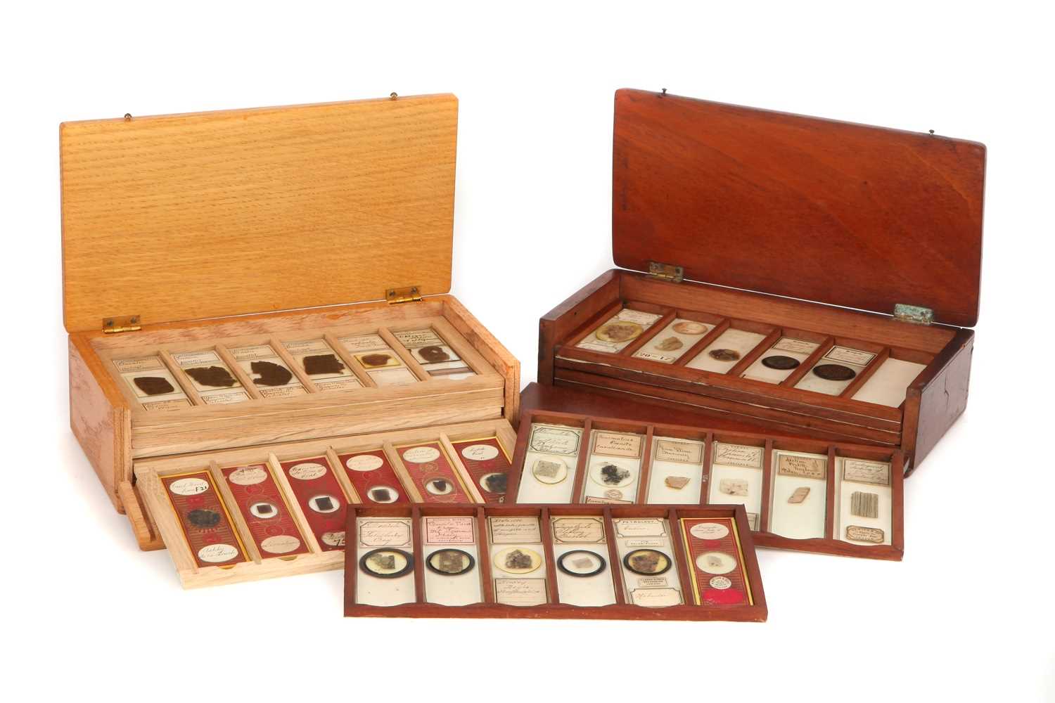 Lot 44 - A Good Collection of Mineral Microscope Slides