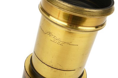 Lot 443 - A J. H. Dallmeyer 12x10 Group Waterhouse Stop Lens