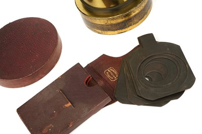 Lot 443 - A J. H. Dallmeyer 12x10 Group Waterhouse Stop Lens