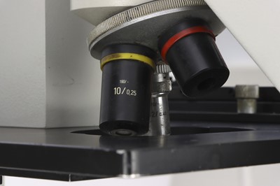 Lot 518 - Collection of 3 Binocular Microscopes