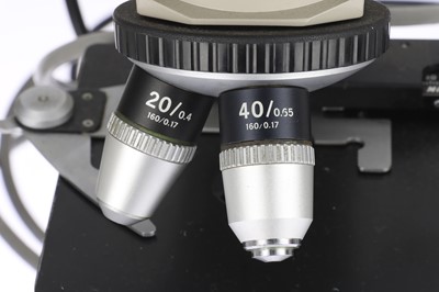 Lot 518 - Collection of 3 Binocular Microscopes