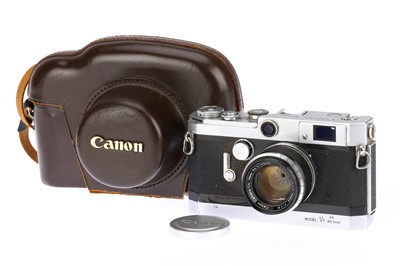 Lot 96 - A Canon Model VT Deluxe 35mm Rangefinder Camera