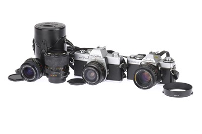 Lot 106 - Two Minolta 35mm SLR Cameras