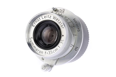 Lot 5 - A Leitz Summaron f/3.5 35mm Lens
