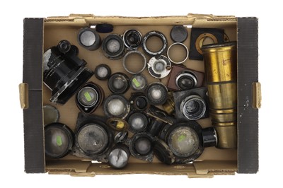 Lot 255 - A Large Collection of Camera Lenses