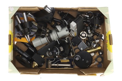 Lot 521 - Collection of Zeiss Microscope Accessories