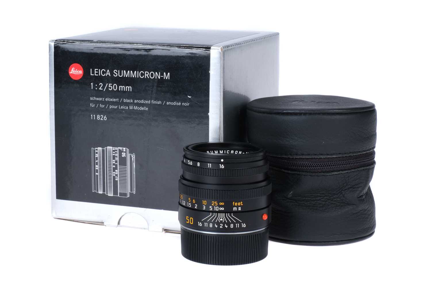 Lot 69 - A Leitz Summicron-M f/2 50mm Lens
