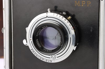 Lot 172 - An Micro Precision Micro Technical VI Large Format Folding Bed Camera