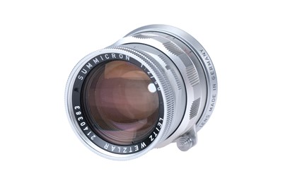 Lot 70 - A Leitz Summicron f/2 50mm Lens