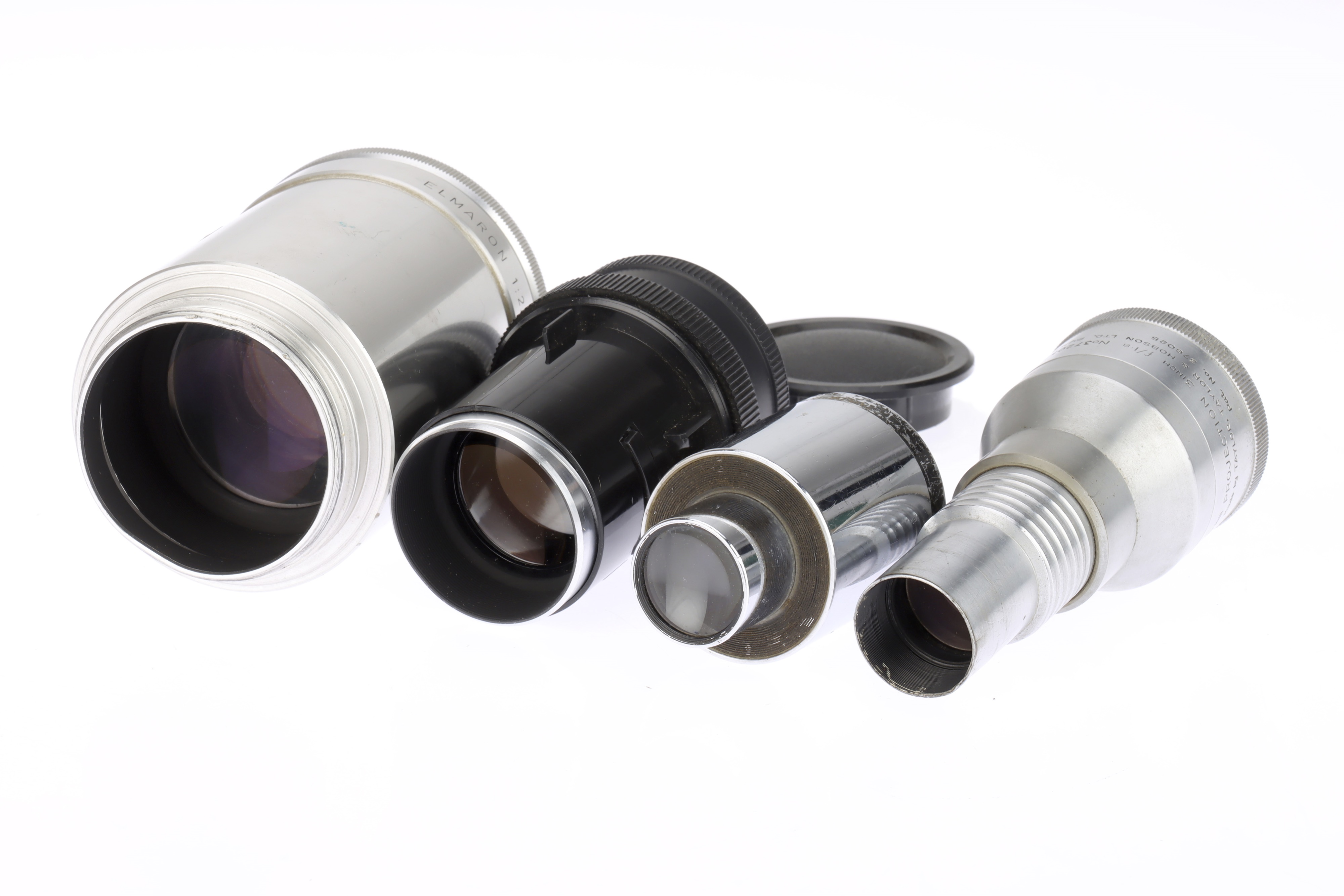 Lot 258 - A Selection of Leitz Projection Lenses Lot 258 - A Selection of Leitz Projection Lenses