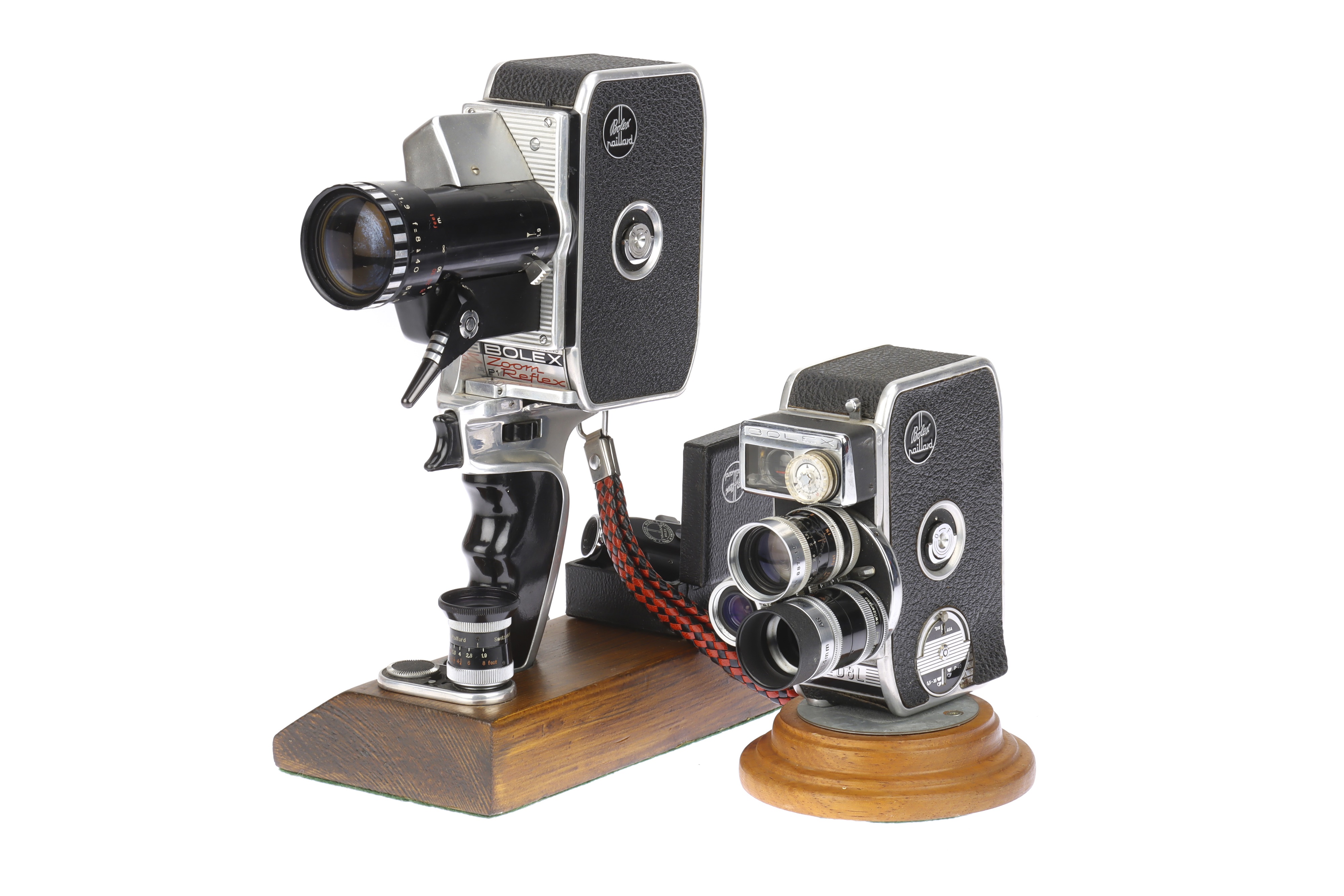 Lot 434 - Two Paillard Bolex Double 8mm Motion Picture