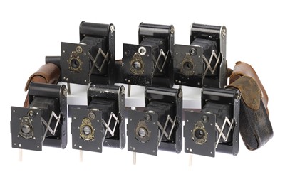 Lot 200 - A Selection of Seven Kodak Vest Pocket Kodak Cameras