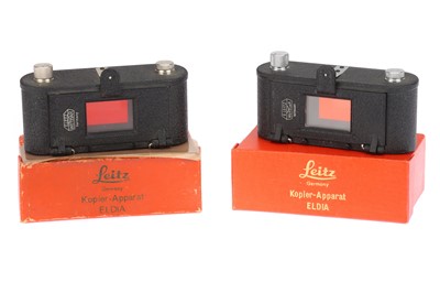 Lot 32 - Two Leitz Wetzlar Leica Eldia Printing/Copier Devices