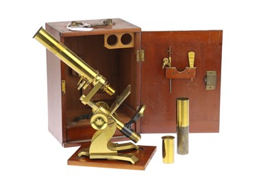 Lot 507 - Society of the Arts Pattern Microscope By Steward