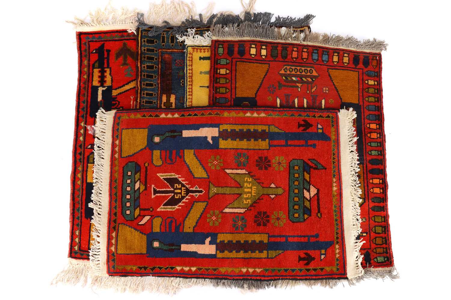 Lot 626 - Afghan War Rug Collection,