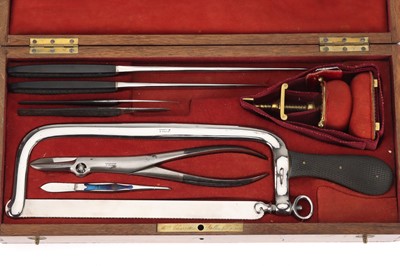 Lot 28 - A Fine Set of French Amputation Instruments