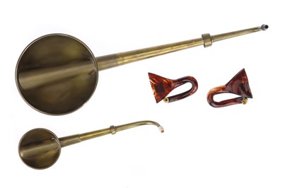 Lot 493 - Ear Trumpets and Hearing Therapy Apparatus