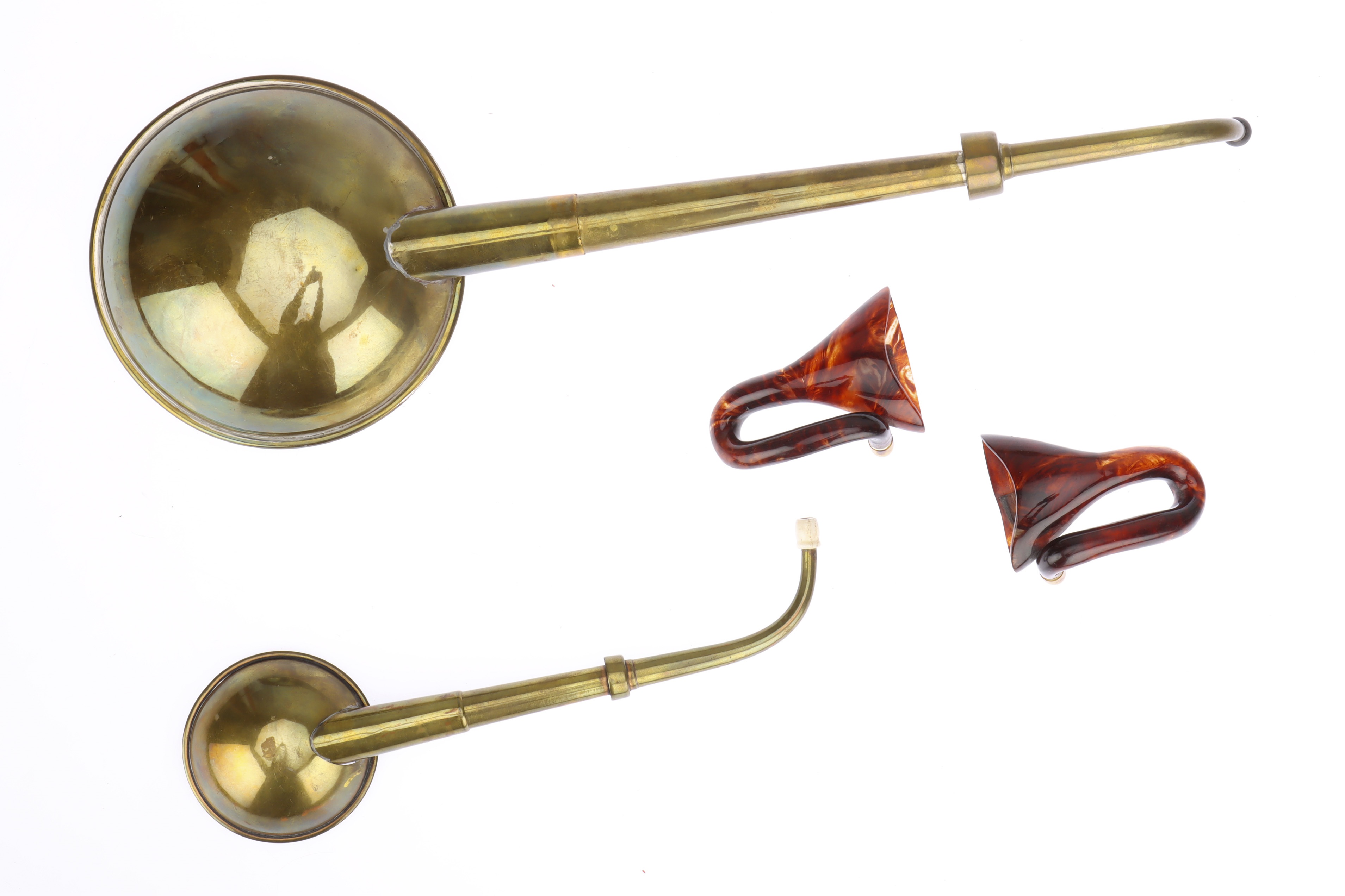 Lot 493 - Ear Trumpets and Hearing Therapy Apparatus,
