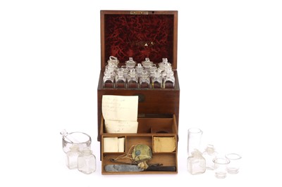 Lot 445 - A Victorian Domestic Chemist, Apothecary, Medicine Chest