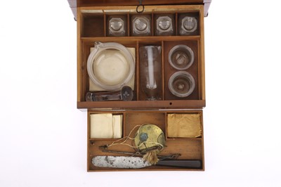 Lot 445 - A Victorian Domestic Chemist, Apothecary, Medicine Chest