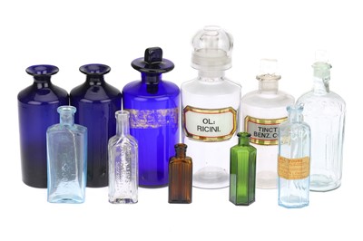 Lot 485 - Collection of Apothecary, Chemist Bottles