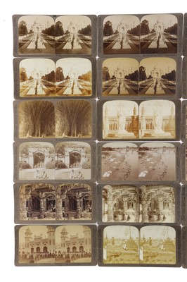Lot 125 - Stereoviews of India