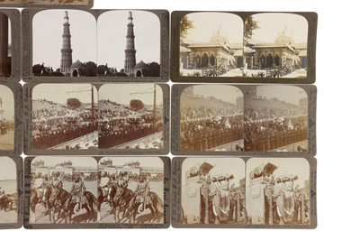 Lot 125 - Stereoviews of India