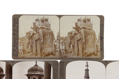 Lot 125 - Stereoviews of India
