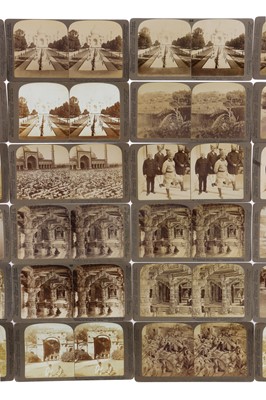 Lot 125 - Stereoviews of India