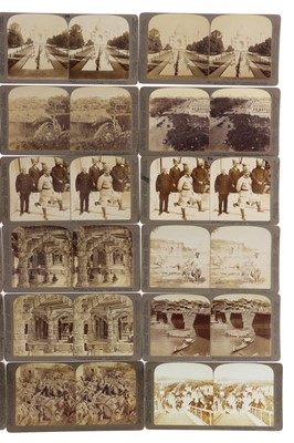 Lot 125 - Stereoviews of India