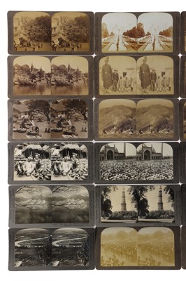 Lot 125 - Stereoviews of India